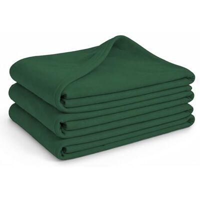 Glart G3TG Oeko Tex Fleecedecken 3er Set – 130x160 cm, 100% Polyester, 200 g/m² – tannengrün, vielseitig als Wohndecke, Kuscheldecke, Sofadecke, Gästedecke oder Picknickdecke verwendbar Glart G3TG Oeko Tex Fleecedecken 3er Set – 130x160 cm, 100% Polyester, 200 g/m² – tannengrün, vielseitig als Wohndecke, Kuscheldecke, Sofadecke, Gästedecke oder Picknickdecke verwendbar