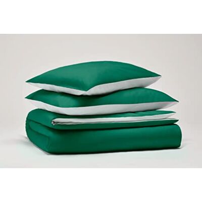 osama home Pantone™ Bettwäsche-Set für Doppelbett, Baumwolle, bestehend aus Bettbezug 255 x 200 cm, Umschlag 40 cm + Kissenbezügen 50 x 80 cm, Bettbezug für Doppelbett osama home Pantone™ Bettwäsche-Set für Doppelbett, Baumwolle, bestehend aus Bettbezug 255 x 200 cm, Umschlag 40 cm + Kissenbezügen 50 x 80 cm, Bettbezug für Doppelbett