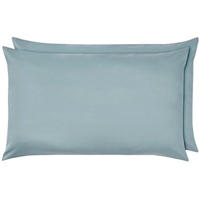 Amazon Basics Mikrofaser Kissenbezug, 50 x 80 cm, 2er-Pack, Spa Blau Amazon Basics Mikrofaser Kissenbezug, 50 x 80 cm, 2er-Pack, Spa Blau
