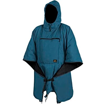 Helikon-Tex Swagman Roll Poncho Outdoor Survival Bushcraft Jagd Aqua Blue Helikon-Tex Swagman Roll Poncho Outdoor Survival Bushcraft Jagd Aqua Blue