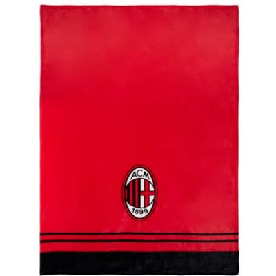 AC Milan Plaid Mit Logo - Unisex - 150x200 cm - Plaid AC Milan Plaid Mit Logo - Unisex - 150x200 cm - Plaid
