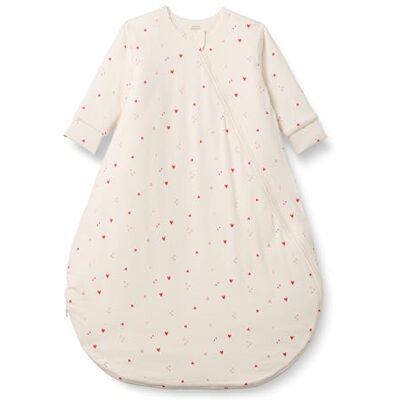 Amazon Essentials x Sofia Grainge Unisex Baby Baumwoll-Schlafsäcke mit langen Ärmeln, 2,5 TOG tragbare Decke, Elfenbein Multi Hearts, 12-18 Monate Amazon Essentials x Sofia Grainge Unisex Baby Baumwoll-Schlafsäcke mit langen Ärmeln, 2,5 TOG tragbare Decke, Elfenbein Multi Hearts, 12-18 Monate