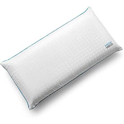 KUO Dream TecnoFresh Viskoelastisches Kissen mit Frischgel, weich, atmungsaktiv, 60 x 40 cm KUO Dream TecnoFresh Viskoelastisches Kissen mit Frischgel, weich, atmungsaktiv, 60 x 40 cm