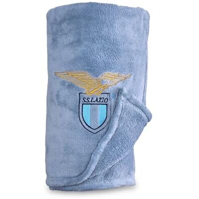 Only4fan srl Only4fan S.r.l. Plaid Lazio, Unisex Erwachsene, Himmelblau, Einheitsgröße Only4fan srl Only4fan S.r.l. Plaid Lazio, Unisex Erwachsene, Himmelblau, Einheitsgröße