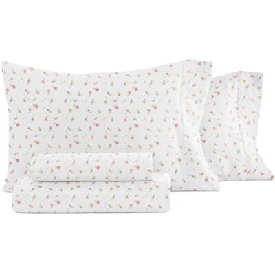 Linen Market 4-teiliges Queen-Bettwäsche-Set (rosa Blumenmuster) – Schlafen Sie Besser als je zuvor mit diesen ultraweichen und kühlenden Bettlaken für Ihr Queen-Size-Bett, Tiefe Taschen, passend für Linen Market 4-teiliges Queen-Bettwäsche-Set (rosa Blumenmuster) – Schlafen Sie Besser als je zuvor mit diesen ultraweichen und kühlenden Bettlaken für Ihr Queen-Size-Bett, Tiefe Taschen, passend für