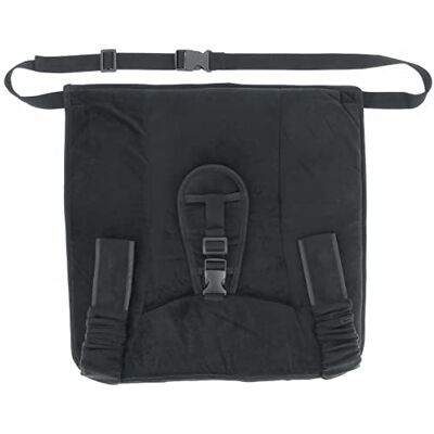 S SUMEX Kissen mit Gürtel für Schwangere, Schutz für Baby und Mama, Verstellbarer Gurt, Schwarz, Baumwollmaterial S SUMEX Kissen mit Gürtel für Schwangere, Schutz für Baby und Mama, Verstellbarer Gurt, Schwarz, Baumwollmaterial