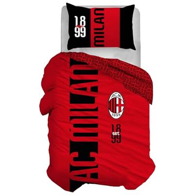 hermet Milan Bettwäsche-Set für Einzelbett, Bettbezug + Kissenbezug, 100% Baumwolle, offizielles Produkt (kein Spannbettlaken) hermet Milan Bettwäsche-Set für Einzelbett, Bettbezug + Kissenbezug, 100% Baumwolle, offizielles Produkt (kein Spannbettlaken)