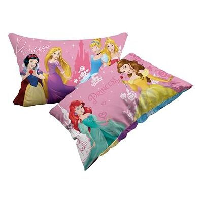 hermet Princess, Set mit 2 Kissenbezügen aus Baumwolle, 2 Stück, 100% Baumwolle, 50 x 80 cm, Hotelverschluss hermet Princess, Set mit 2 Kissenbezügen aus Baumwolle, 2 Stück, 100% Baumwolle, 50 x 80 cm, Hotelverschluss
