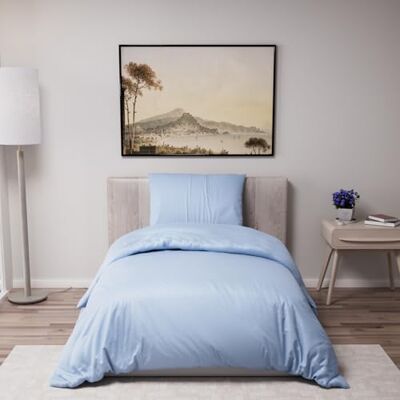 Dreamzie Bettwäsche 140x200 Set Blau – Bettbezug mit 1 Kissenbezug 65x65 – Mikrofaser Weich & Pflegeleicht Oeko-Tex Dreamzie Bettwäsche 140x200 Set Blau – Bettbezug mit 1 Kissenbezug 65x65 – Mikrofaser Weich & Pflegeleicht Oeko-Tex