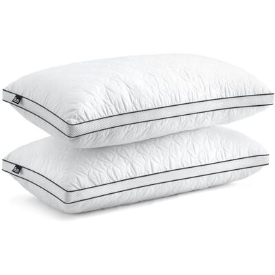 BedStory Kopfkissen 40x80cm 2er Set Kissen, Schlafkissen aus 2X950g Mikrofasern, Atmungsaktive und waschbare Bettkissen,Ideal für Tiefen Erholsamen Schlaf,Öko-Tex Zertifiziert BedStory Kopfkissen 40x80cm 2er Set Kissen, Schlafkissen aus 2X950g Mikrofasern, Atmungsaktive und waschbare Bettkissen,Ideal für Tiefen Erholsamen Schlaf,Öko-Tex Zertifiziert