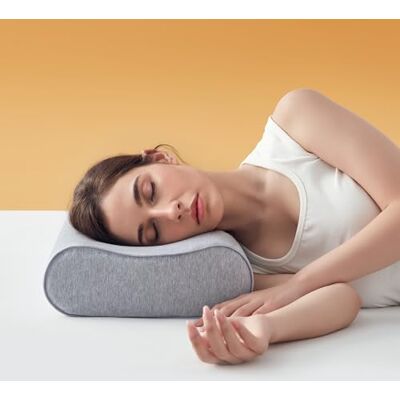 Sonive Memory Foam Kissen mit Baumwolle Kissenbezug, Nackenstützkissen Contour Kopfkissen Schlafkissen Kissen Körperkissen für Erwachsene, Grau 60x33x12/10 cm Sonive Memory Foam Kissen mit Baumwolle Kissenbezug, Nackenstützkissen Contour Kopfkissen Schlafkissen Kissen Körperkissen für Erwachsene, Grau 60x33x12/10 cm