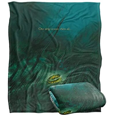 LOGOVISION Lord of THE Rings Seidige Kuscheldecke, superweich, 152 x 127 cm LOGOVISION Lord of THE Rings Seidige Kuscheldecke, superweich, 152 x 127 cm