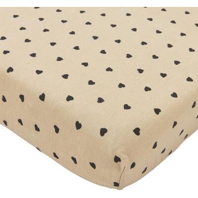 MEYCO Baby Spannbettlaken für Babywiege 40x80/90cm Jersey Spannbetttuch 100% Baumwolle Oeko Tex Zertifiziert Rundum-Gummizug, atmungsaktiv Sweet Heart Warmer Sandton MEYCO Baby Spannbettlaken für Babywiege 40x80/90cm Jersey Spannbetttuch 100% Baumwolle Oeko Tex Zertifiziert Rundum-Gummizug, atmungsaktiv Sweet Heart Warmer Sandton