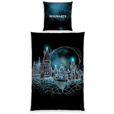 Herding Harry Potter Bettwäsche-Set, 70 x 90 cm + 140 x 200 cm, mit Reißverschluss, 100% Baumwolle/Renforcé, Mehrfarbig Herding Harry Potter Bettwäsche-Set, 70 x 90 cm + 140 x 200 cm, mit Reißverschluss, 100% Baumwolle/Renforcé, Mehrfarbig