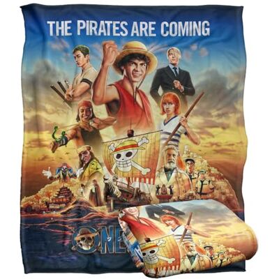 One Piece Strohhut Crew Silky Touch Optimalweiche Kuscheldecke 152 x 127 cm, einteilig One Piece Strohhut Crew Silky Touch Optimalweiche Kuscheldecke 152 x 127 cm, einteilig