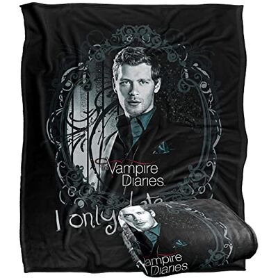 LOGOVISION VAMPIRE DIARIES Silky Touch Kuscheldecke, Optimalweich, 152 x 127 cm LOGOVISION VAMPIRE DIARIES Silky Touch Kuscheldecke, Optimalweich, 152 x 127 cm
