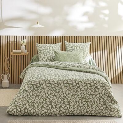 Origin Emma Kaki Blumen - Bettbezug Origin Emma Kaki Blumen - Bettbezug
