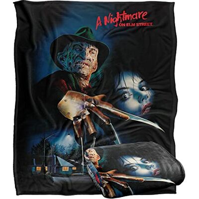 LOGOVISION NIGHTMARE ON ELM STREET Freddy Silky Touch Kuscheldecke, superweich, 152 x 127 cm LOGOVISION NIGHTMARE ON ELM STREET Freddy Silky Touch Kuscheldecke, superweich, 152 x 127 cm