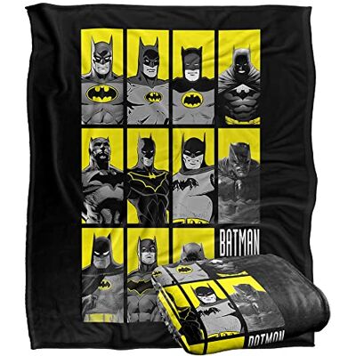 LOGOVISION Batman Silky Touch Kuscheldecke, superweich, 152 x 127 cm LOGOVISION Batman Silky Touch Kuscheldecke, superweich, 152 x 127 cm