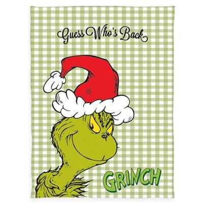 Herding Grinch Wellsoft-Decke, 150 x 200 cm, 100% Polyester, Mehrfarbig Herding Grinch Wellsoft-Decke, 150 x 200 cm, 100% Polyester, Mehrfarbig
