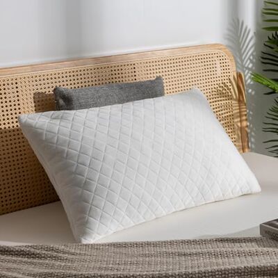 EGOHOME Kopfkissen 40x80 cm mit zerkleinertem Memory-Schaum, Nackenkissen für Rückenschläfer & Bauchschläfer, Memory Foam Kissen 80x40cm, Seitenschläferkissen mit Waschbarer Bezug, ÖKO-TEX EGOHOME Kopfkissen 40x80 cm mit zerkleinertem Memory-Schaum, Nackenkissen für Rückenschläfer & Bauchschläfer, Memory Foam Kissen 80x40cm, Seitenschläferkissen mit Waschbarer Bezug, ÖKO-TEX