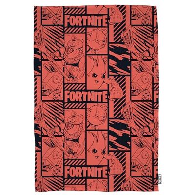 Character World Fortnite Offiziell lizenzierte Fleece-Decke Superweich, Design „Clutch“ Warme, superweiche Kuscheldecke Perfekt für Zuhause, Schlafzimmer, Übernachtungen & Camping 100 × 150 cm Character World Fortnite Offiziell lizenzierte Fleece-Decke Superweich, Design „Clutch“ Warme, superweiche Kuscheldecke Perfekt für Zuhause, Schlafzimmer, Übernachtungen & Camping 100 × 150 cm