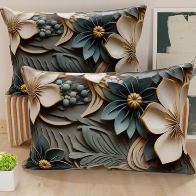 PETTI Artigiani Italiani – 2 Kissenbezüge 70x40 cm Mikrofaser – Sofakissenhüllen Dekokissen – Zierkissenbezüge für Couch, Bett, Wohnzimmer – Weiche Kissenhüllen mit modernem Design – Made in Italy PETTI Artigiani Italiani – 2 Kissenbezüge 70x40 cm Mikrofaser – Sofakissenhüllen Dekokissen – Zierkissenbezüge für Couch, Bett, Wohnzimmer – Weiche Kissenhüllen mit modernem Design – Made in Italy
