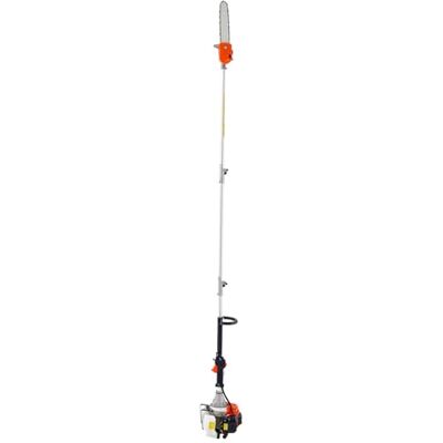 VEVOR Benzin-Hochentaster 43ccm Hubraum 2-Takt, Motorsäge mit rotierendem Kopf, Teleskopsäge mit 2,16-3,66 m ausziehbarer Stange, 25,4 cm Schwert, 850 ml Kraftstofftank, zum Baumschneiden VEVOR Benzin-Hochentaster 43ccm Hubraum 2-Takt, Motorsäge mit rotierendem Kopf, Teleskopsäge mit 2,16-3,66 m ausziehbarer Stange, 25,4 cm Schwert, 850 ml Kraftstofftank, zum Baumschneiden
