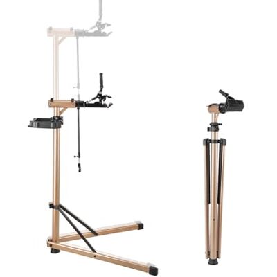 VEVOR Fahrradreparaturständer Fahrradmontageständer (49,9 kg belastbar) mit 1025–1510 mm einstellbarer Höhe & großer Werkzeugablage, faltbarer Wartungsständer für Mountainbikes Road Bike VEVOR Fahrradreparaturständer Fahrradmontageständer (49,9 kg belastbar) mit 1025–1510 mm einstellbarer Höhe & großer Werkzeugablage, faltbarer Wartungsständer für Mountainbikes Road Bike
