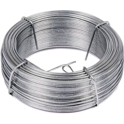 Flandria Eisendraht, verzinkter Stahl, 1,5 mm, Spule 50 m Flandria Eisendraht, verzinkter Stahl, 1,5 mm, Spule 50 m