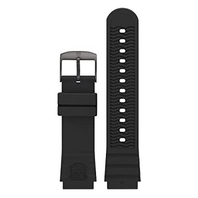 Luminox Uhrenarmband FPX.2201.20B.1.K 22mm Schwarzes PU Ersatzarmband mit Edelstahl Dornschließe für 0320 0321 0325 Luminox Uhrenarmband FPX.2201.20B.1.K 22mm Schwarzes PU Ersatzarmband mit Edelstahl Dornschließe für 0320 0321 0325
