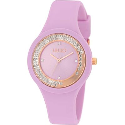 Liu Jo LiuJo Dancing Sport Damen Armbanduhr aus Silikon in der Farbe Pink-Roségold, Wasserdichtigkeit: 5Bar, Durchmesser: 38mm, TLJ1421 Liu Jo LiuJo Dancing Sport Damen Armbanduhr aus Silikon in der Farbe Pink-Roségold, Wasserdichtigkeit: 5Bar, Durchmesser: 38mm, TLJ1421
