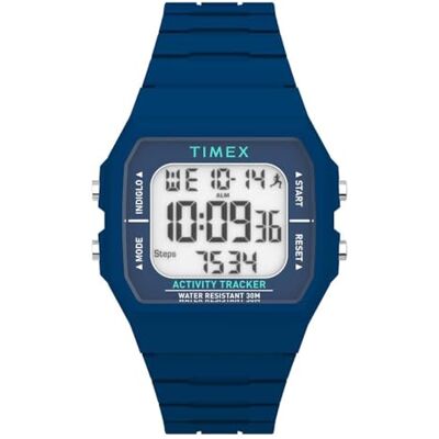 Timex Ironman Classic C30 Unisex-Armbanduhr 40mm mit Silikonarmband TW5M55700 Timex Ironman Classic C30 Unisex-Armbanduhr 40mm mit Silikonarmband TW5M55700