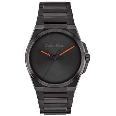 Calvin Uhr mit DREI-Zeiger-Quarzwerk für Herren Kollektion META-MINIMAL mit Schwarzes Edelstahlarmband 25200455 Calvin Uhr mit DREI-Zeiger-Quarzwerk für Herren Kollektion META-MINIMAL mit Schwarzes Edelstahlarmband 25200455
