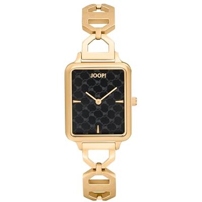 Joop! Armbanduhr Damen Quarzuhr Analog, mit Edelstahl Armband, Gold, 5 bar Wasserdicht, Kommt in Uhren Geschenk Box, 2036592 Joop! Armbanduhr Damen Quarzuhr Analog, mit Edelstahl Armband, Gold, 5 bar Wasserdicht, Kommt in Uhren Geschenk Box, 2036592