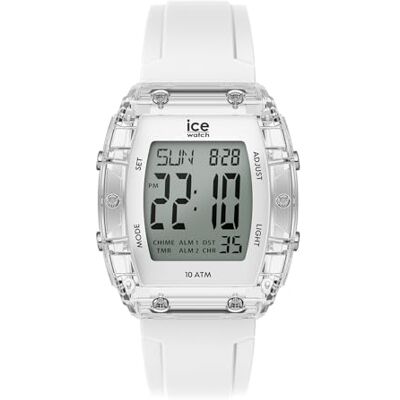 ICE-WATCH Ice Digit boliday White Clear Silver Small ICE-WATCH Ice Digit boliday White Clear Silver Small