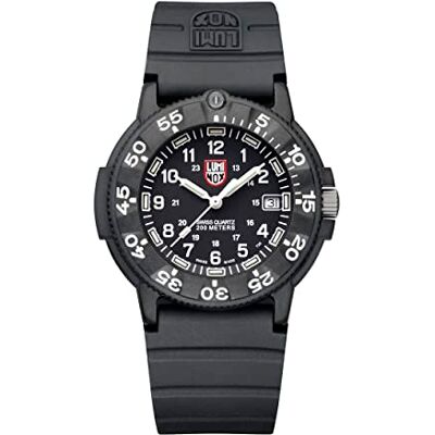 Luminox Original Navy Seal XS.3001.F Herrenuhr 43mm Militäruhr in Schwarz mit Datumsanzeige 200m wasserdicht Luminox Original Navy Seal XS.3001.F Herrenuhr 43mm Militäruhr in Schwarz mit Datumsanzeige 200m wasserdicht