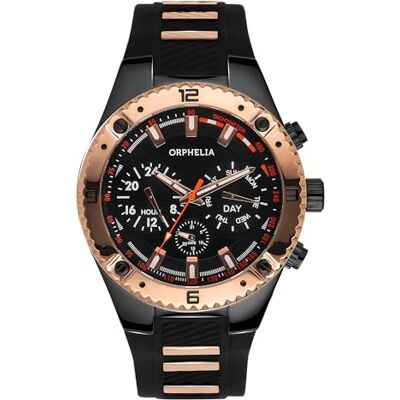Orphelia Herren-Armbanduhr Boulder Country Multi Dial Quarz Silikon Orphelia Herren-Armbanduhr Boulder Country Multi Dial Quarz Silikon