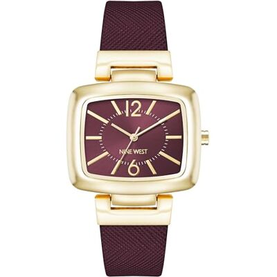 NINE WEST Neun West Women's safiano -Straße Uhr NINE WEST Neun West Women's safiano -Straße Uhr