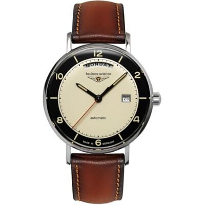 Bauhaus Aviation Vintage Pilot, Automatik, 24622 Bauhaus Aviation Vintage Pilot, Automatik, 24622