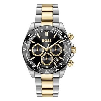 Boss Chronograph Quarz Uhr für Herren Kollektion Hero 2.0 mit Zweifarbiges Edelstahlarmband 1514269 Boss Chronograph Quarz Uhr für Herren Kollektion Hero 2.0 mit Zweifarbiges Edelstahlarmband 1514269