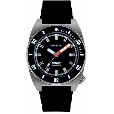 Breil , Manta Seeker Collection, Herrenuhr mit Doppeltem Zifferblatt, Quarzwerk, 42 mm Stahlgehäuse mit Mattem Finish, Wasserdicht bis 200 Meter Breil , Manta Seeker Collection, Herrenuhr mit Doppeltem Zifferblatt, Quarzwerk, 42 mm Stahlgehäuse mit Mattem Finish, Wasserdicht bis 200 Meter