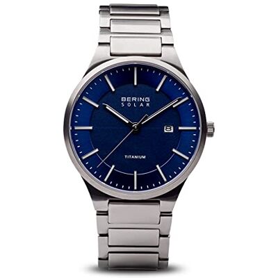 BERING Herren Uhr Solar Movement Solar Collection mit Titan und Saphirglas 15239-777 10 ATM BERING Herren Uhr Solar Movement Solar Collection mit Titan und Saphirglas 15239-777 10 ATM