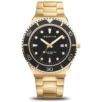 BERING Herren Uhr Quarz Movement Classic Collection mit Edelstahl und Saphirglas 18940-732 Wasserdicht: 10 ATM BERING Herren Uhr Quarz Movement Classic Collection mit Edelstahl und Saphirglas 18940-732 Wasserdicht: 10 ATM