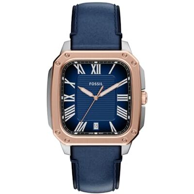 Fossil Crosby Herren 42MM Roségoldfarbene Edelstahluhr, FS6149 Fossil Crosby Herren 42MM Roségoldfarbene Edelstahluhr, FS6149