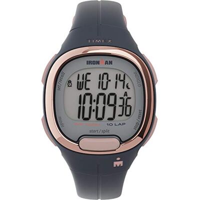 Timex Ironman 33mm Digitaluhr für Damen, schwarzes Kunstharz-Armband, TW5M35100 Timex Ironman 33mm Digitaluhr für Damen, schwarzes Kunstharz-Armband, TW5M35100