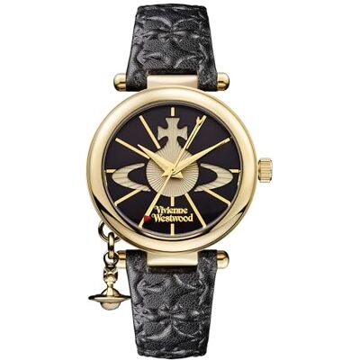 Vivienne Westwood Damen-Armbanduhr Orb II Analog Quarz VV006BKGD Vivienne Westwood Damen-Armbanduhr Orb II Analog Quarz VV006BKGD
