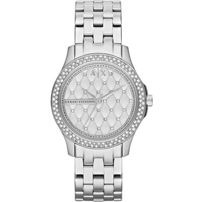 Giorgio Armani Watch for Women, Quartz Three Hand Movement and 36mm Case Size with Stainless Steel Strap Giorgio Armani Watch for Women, Quartz Three Hand Movement and 36mm Case Size with Stainless Steel Strap