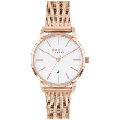 Breil Damen Armbanduhr Avery in der Farbe Rosegold mit Edelstahlarmband, Gehäusedurchmesser: 32 mm, EW0515 Breil Damen Armbanduhr Avery in der Farbe Rosegold mit Edelstahlarmband, Gehäusedurchmesser: 32 mm, EW0515