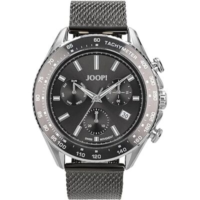 Joop! Herren Analog Ronda Swiss Made Uhr mit Edelstahl Armband 2040167 Joop! Herren Analog Ronda Swiss Made Uhr mit Edelstahl Armband 2040167